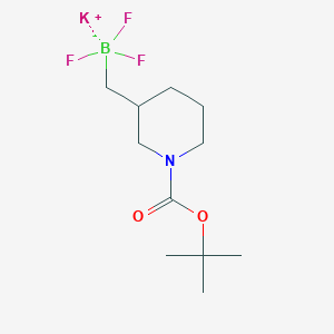 Potassium ((1-(tert-butoxycarbonyl)piperidin-3-yl)methyl)trifluoroborate