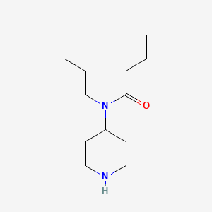 N-(Piperidin-4-YL)-N-propylbutanamide