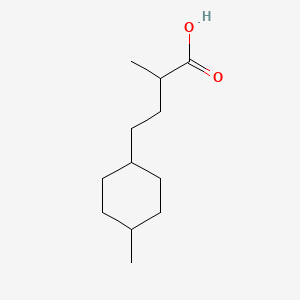 2-Methyl-4-(4-methylcyclohexyl)butanoic acid