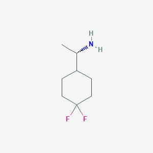 (S)-1-(4,4-Difluorocyclohexyl)ethan-1-amine