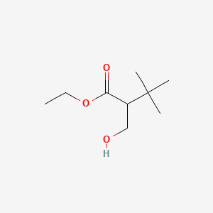 Ethyl2-(hydroxymethyl)-3,3-dimethylbutanoate