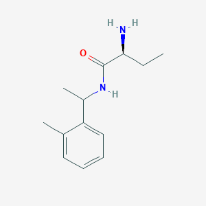 (2s)-2-Amino-N-(1-(o-tolyl)ethyl)butanamide