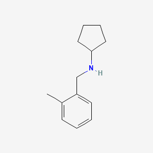 molecular formula C13H19N B1352909 N-(2-甲基苄基)环戊胺 CAS No. 108157-27-3