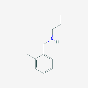 molecular formula C11H17N B1352911 N-(2-甲基苄基)丙-1-胺 CAS No. 807343-02-8