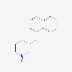 3-(Naphthalen-1-ylmethyl)piperidine