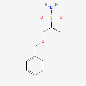 (2R)-1-(benzyloxy)propane-2-sulfonamide