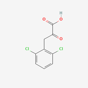 3-(2,6-Dichlorophenyl)-2-oxopropanoic acid