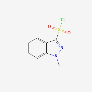 1-methyl-1H-indazole-3-sulfonyl chloride