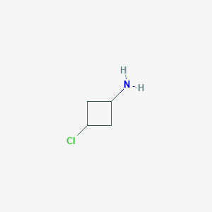 molecular formula C4H8ClN B13529220 3-Chlorocyclobutanamine 