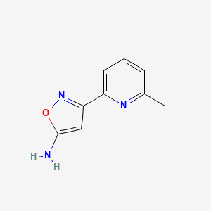 5-Amino-3-(6-methyl-2-pyridyl)isoxazole