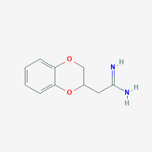 2,3-Dihydro-1,4-benzodioxin-2-ethanimidamide