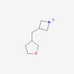 3-[(Oxolan-3-yl)methyl]azetidine