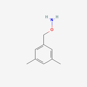 molecular formula C9H13NO B13529283 o-(3,5-Dimethylbenzyl)hydroxylamine 