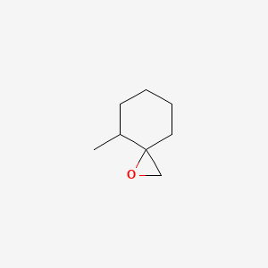 molecular formula C8H14O B13529293 4-Methyl-1-oxaspiro[2.5]octane 