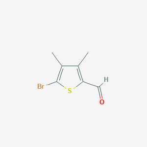 5-Bromo-3,4-dimethylthiophene-2-carbaldehyde