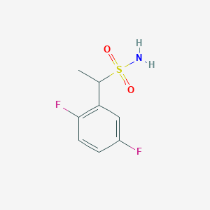 1-(2,5-Difluorophenyl)ethane-1-sulfonamide