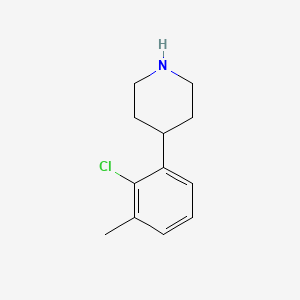 4-(2-Chloro-3-methylphenyl)piperidine