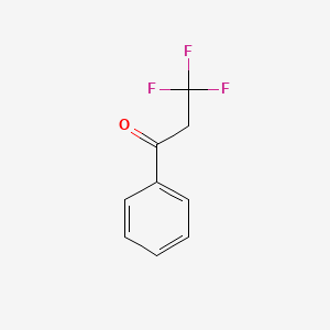 molecular formula C9H7F3O B1352946 3,3,3-三氟-1-苯基丙酮 CAS No. 709-21-7