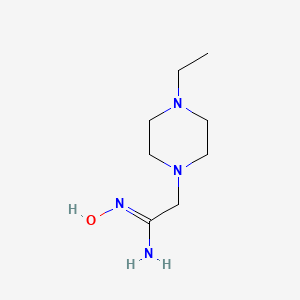 2-(4-ethylpiperazin-1-yl)-N'-hydroxyethanimidamide