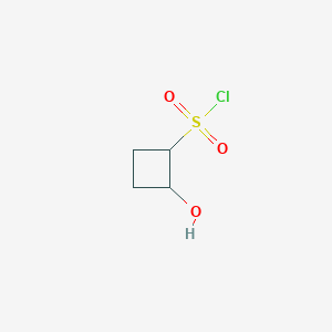 2-Hydroxycyclobutane-1-sulfonyl chloride