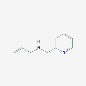 molecular formula C9H12N2 B1352949 N-(吡啶-2-基甲基)丙-2-烯-1-胺 CAS No. 62402-16-8