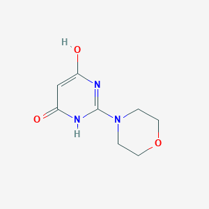 molecular formula C8H11N3O3 B1352951 2-吗啉基嘧啶-4,6-二醇 CAS No. 24193-00-8