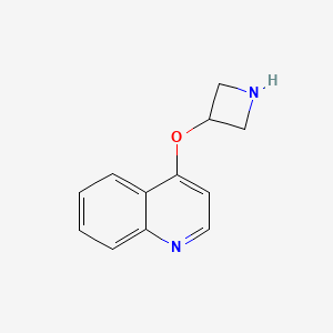 4-(Azetidin-3-yloxy)quinoline