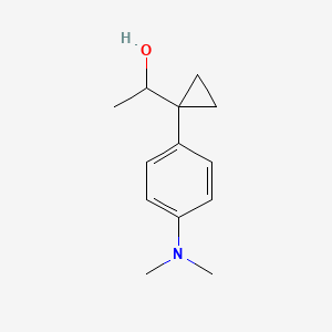 1-(1-(4-(Dimethylamino)phenyl)cyclopropyl)ethan-1-ol