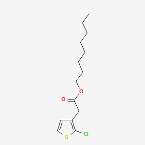 Octyl 2-(2-chlorothiophen-3-yl)acetate