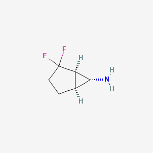 rac-(1R,5S,6R)-2,2-difluorobicyclo[3.1.0]hexan-6-amine