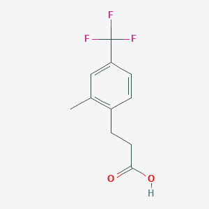 3-(2-Methyl-4-(trifluoromethyl)phenyl)propanoic acid