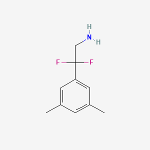 2-(3,5-Dimethylphenyl)-2,2-difluoroethan-1-amine