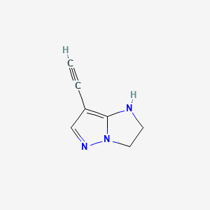 7-ethynyl-1H,2H,3H-pyrazolo[1,5-a]imidazole