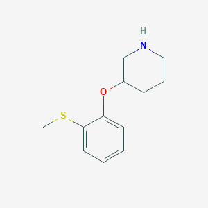 3-(2-(Methylthio)phenoxy)piperidine