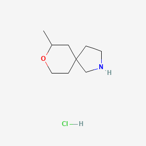 7-Methyl-8-oxa-2-azaspiro[4.5]decanehydrochloride