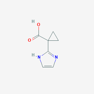 1-(1H-imidazol-2-yl)cyclopropane-1-carboxylic acid