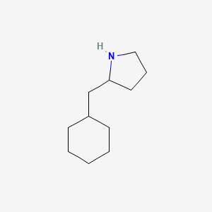 molecular formula C11H21N B1352987 2-(环己基甲基)吡咯烷 CAS No. 60601-74-3