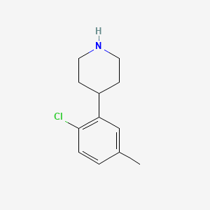 4-(2-Chloro-5-methylphenyl)piperidine