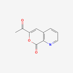 6-acetyl-8H-pyrano[3,4-b]pyridin-8-one