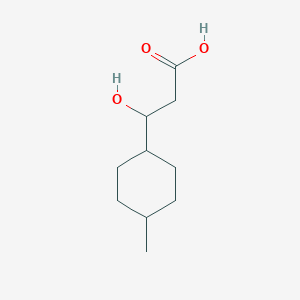 3-Hydroxy-3-(4-methylcyclohexyl)propanoic acid