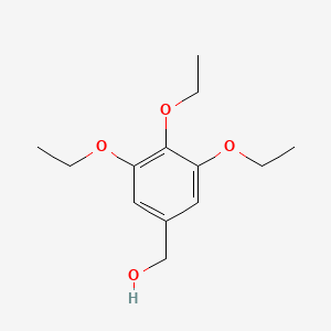 molecular formula C13H20O4 B1352998 3,4,5-三乙氧基苄醇 CAS No. 39727-75-8