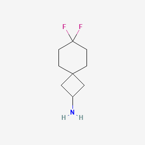 7,7-Difluorospiro[3.5]nonan-2-amine