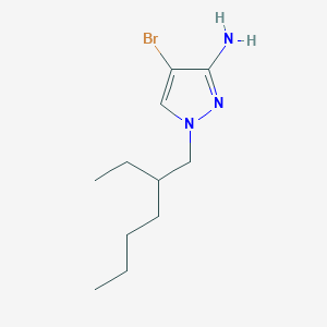 4-Bromo-1-(2-ethylhexyl)-1h-pyrazol-3-amine