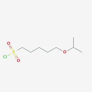 5-Isopropoxypentane-1-sulfonyl chloride