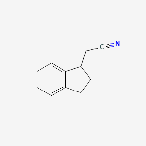 2,3-Dihydro-1H-inden-1-ylacetonitrile