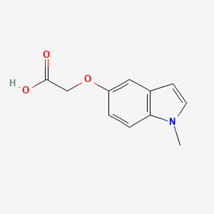 2-((1-Methyl-1H-indol-5-yl)oxy)acetic acid