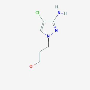 4-Chloro-1-(3-methoxypropyl)-1h-pyrazol-3-amine