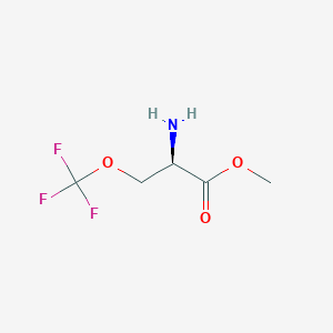 Methyl O-(trifluoromethyl)-D-serinate