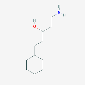 1-Amino-5-cyclohexylpentan-3-ol