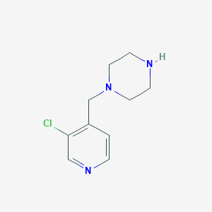 1-((3-Chloropyridin-4-yl)methyl)piperazine